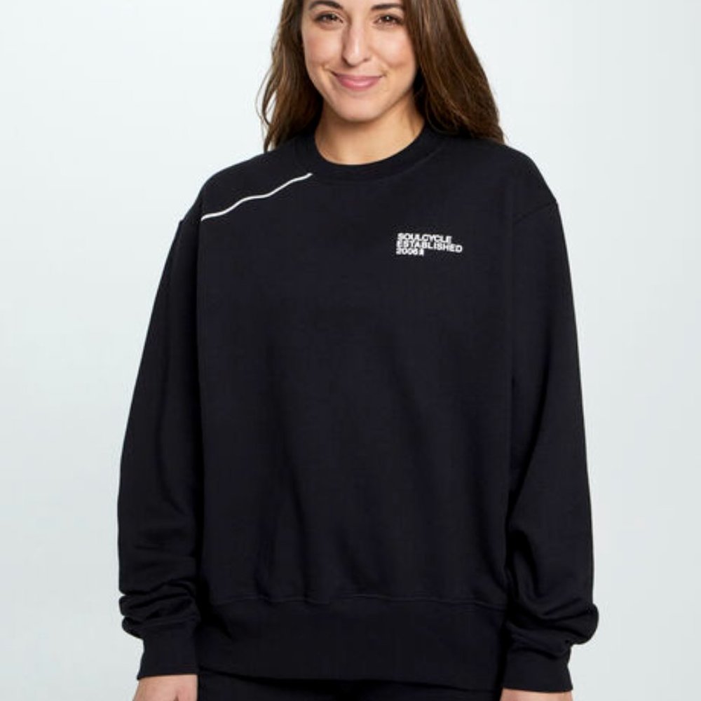 NWT Soul by Soulcycle Unisex SZ XS Derek Mantra Sweatshirt Retail $118 SOLD OUT!